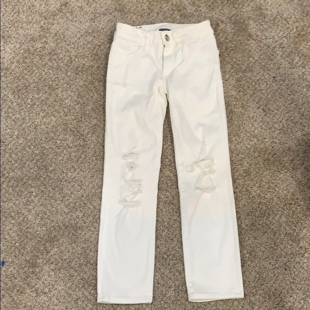 Cropped American eagle jeans